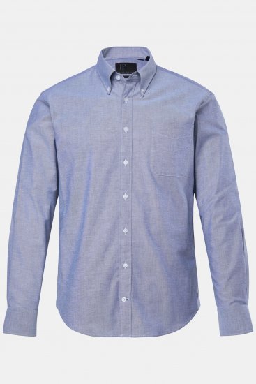 JP1880 Oxford Shirt Long Sleeve Denim Blue - Camisas - Camisas 2XL-10XL