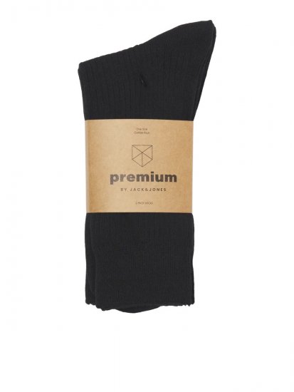 Jack & Jones Premium Calcetines Negro pack de 2 - Ropa interior - Ropa interior 2XL-8XL