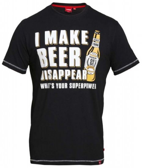 D555 Seattle T-shirt Black - Camisetas - Camisetas - 2XL-14XL