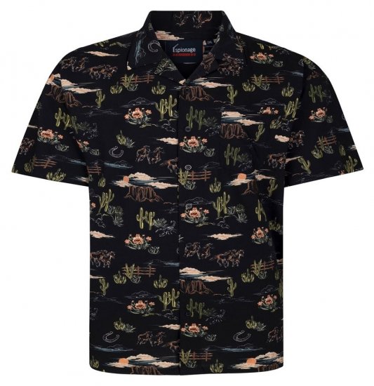 Espionage SH463 Prairie Camisa estampada multi - Camisas - Camisas 2XL-10XL
