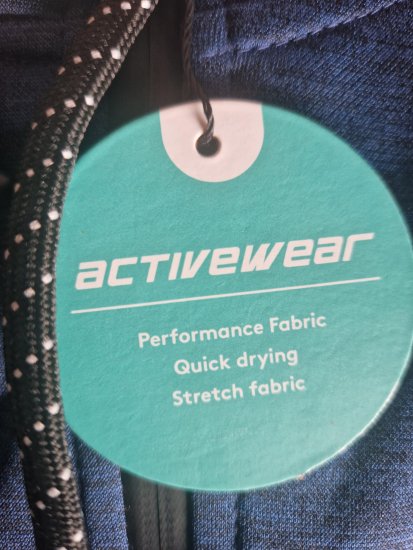 Kam Jeans AP008 Active Performance Hoodie Indigo - Sudaderas - Sudaderas 2XL-12XL