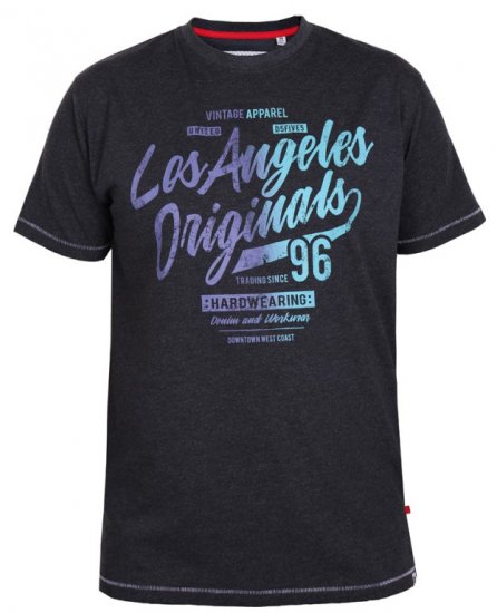 D555 Simmons T-shirt Black - Camisetas - Camisetas - 2XL-14XL