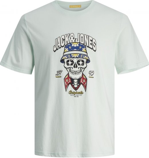 Jack & Jones JORCOCONUT T-shirt Skylight - Camisetas - Camisetas - 2XL-14XL