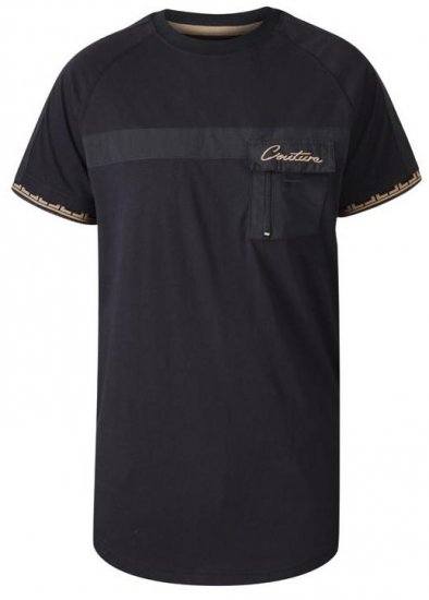 D555 Thor Couture Raglan Sleeve Black - Camisetas - Camisetas - 2XL-14XL