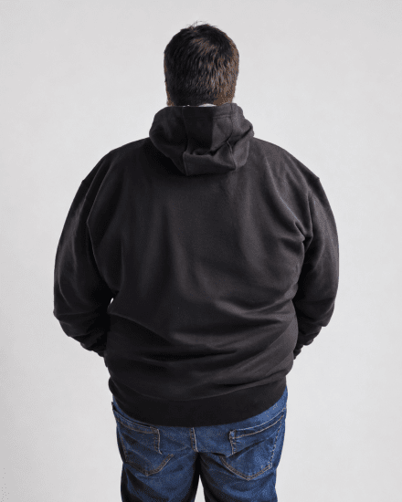 Motley Denim Riga Hoodie Black - Sudaderas - Sudaderas 2XL-12XL