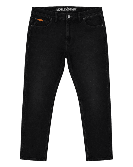 Motley Denim Soho 5-Pocket Jeans Black - Vaqueros & pantalones - Vaqueros y Pantalones - W40-W70