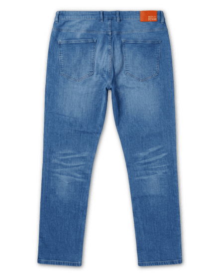 Motley Denim Soho 5-Pocket Jeans Blue Wash - Vaqueros & pantalones - Vaqueros y Pantalones - W40-W70