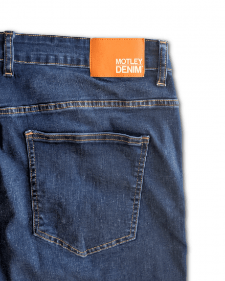 Motley Denim Soho 5-Pocket Jeans Mid Wash - Vaqueros & pantalones - Vaqueros y Pantalones - W40-W70