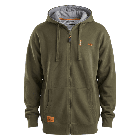 Motley Denim Copenhagen Hoodie Dark Khaki - Sudaderas - Sudaderas 2XL-12XL