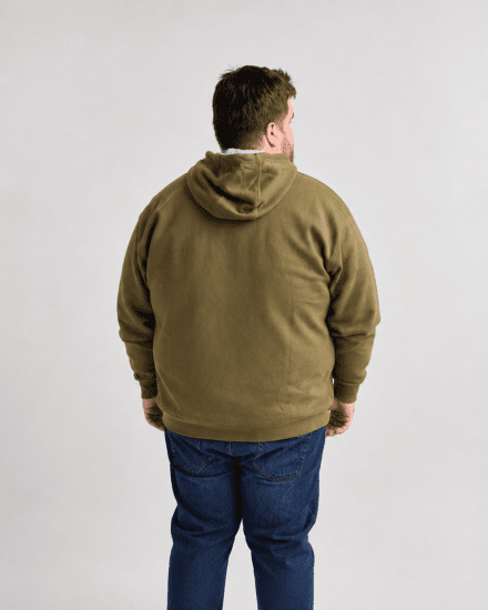 Motley Denim Copenhagen Hoodie Dark Khaki - Sudaderas - Sudaderas 2XL-12XL