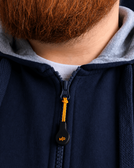 Motley Denim Copenhagen Hoodie Navy - Sudaderas - Sudaderas 2XL-12XL