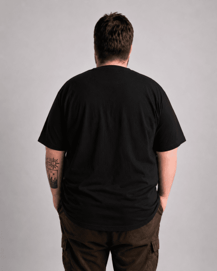 Motley Denim Milan Camiseta Negro - Camisetas - Camisetas - 2XL-14XL