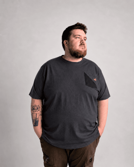 Motley Denim Milan Camiseta Antracita - Camisetas - Camisetas - 2XL-14XL