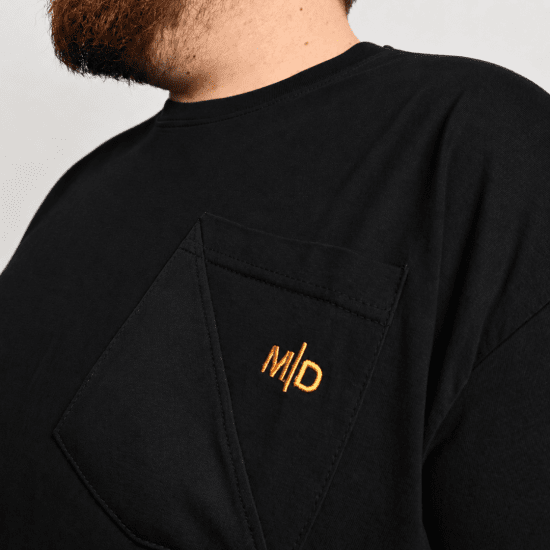 Motley Denim Milan Camiseta Negro - Camisetas - Camisetas - 2XL-14XL