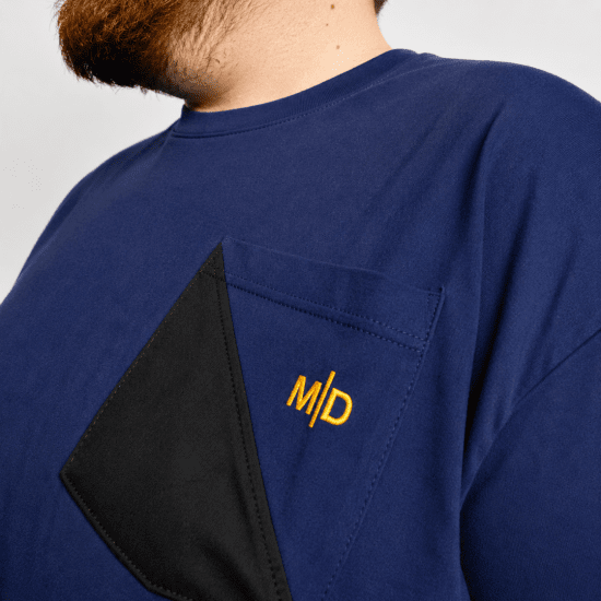 Motley Denim Milan Camiseta Índigo Oscuro - Camisetas - Camisetas - 2XL-14XL