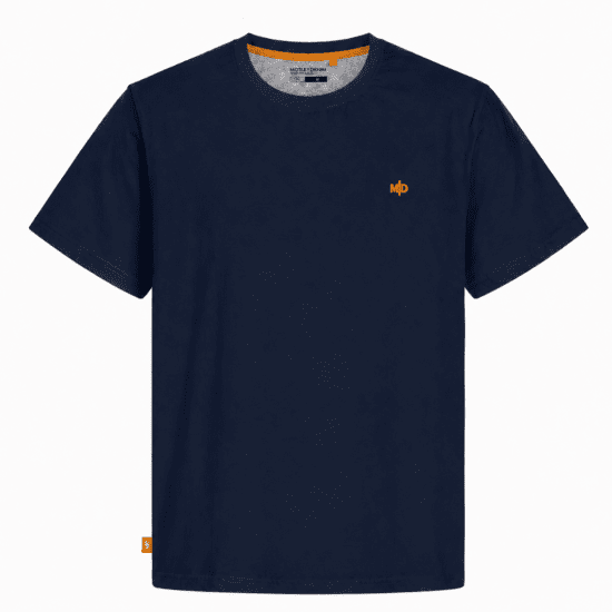 Motley Denim Stockholm T-shirt Dark Indigo - Camisetas - Camisetas - 2XL-14XL