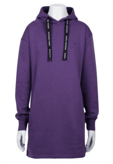 Nora Mikken KRISTINA Long Hoodie Purple - Sudaderas - 