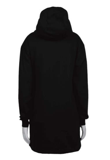 Nora Mikken KRISTINA Long Hoodie Black - Sudaderas - 