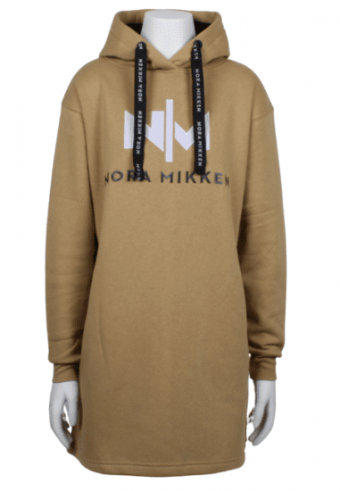 Nora Mikken KADRI WHITE Long Hoodie Camel - Sudaderas - 