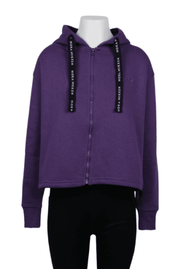Nora Mikken GERTRUD Cropped Hoodie Purple - ROPA DE MUJER XS-XXL - 