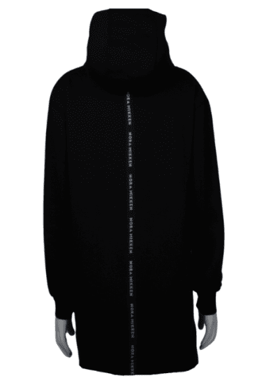 Nora Mikken KADRI Long Hoodie Black - Sudaderas - 