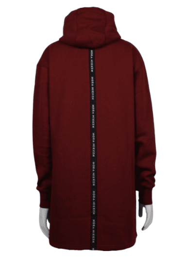 Nora Mikken KADRI Long Hoodie Burgundy - Sudaderas - 