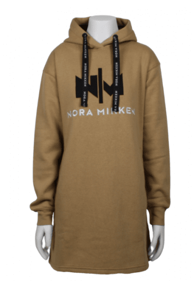 Nora Mikken KADRI Long Hoodie Camel - Sudaderas - 