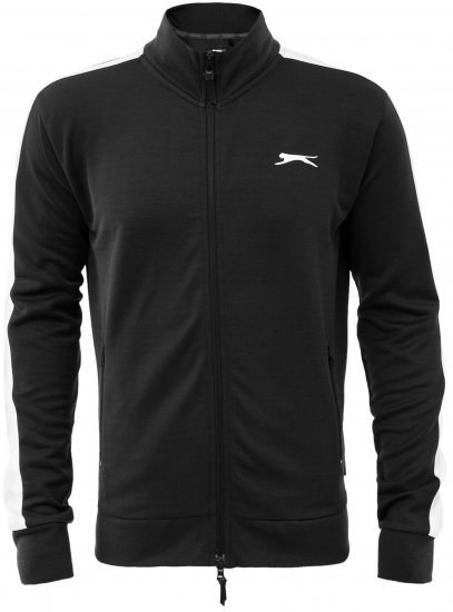 Slazenger Vince track Jacket Black - Sudaderas - Sudaderas 2XL-12XL