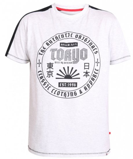 D555 Walton T-shirt White - Camisetas - Camisetas - 2XL-14XL