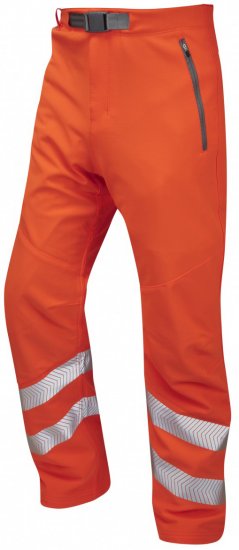 Leo Landcross Stretch Pants Hi-Vis Orange - Ropa de trabajo - Ropa de trabajo 3XL-6XL