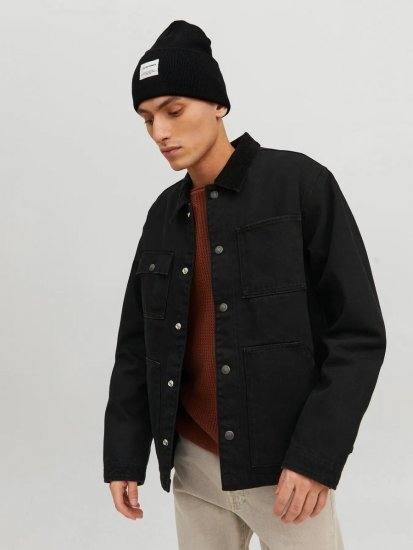 Jack & Jones Long Knit Gorro Negro - Gorros - 