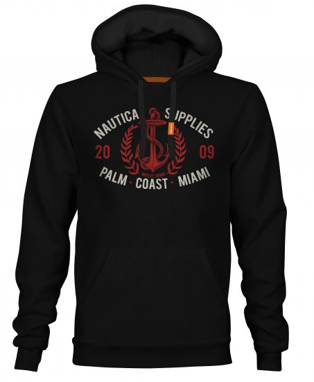 Motley Denim Yarm Hoodie Black - Sudaderas - Sudaderas 2XL-12XL