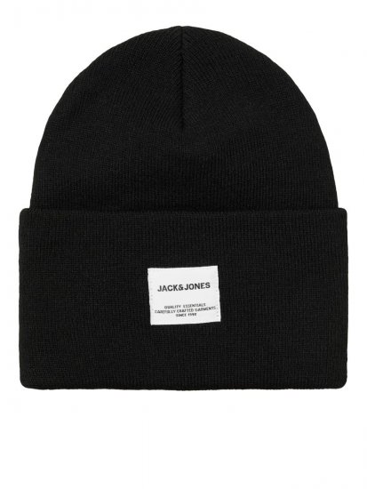 Jack & Jones Long Knit Gorro Negro - Gorros - 