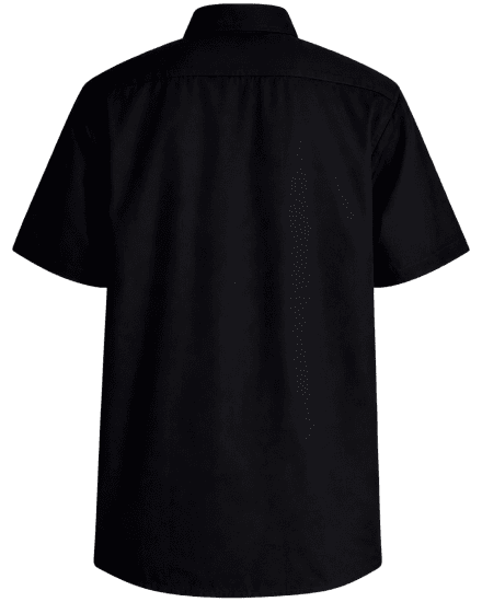 Motley Denim Zagreb Camisa de Manga Corta Negro - Camisas - Camisas 2XL-10XL