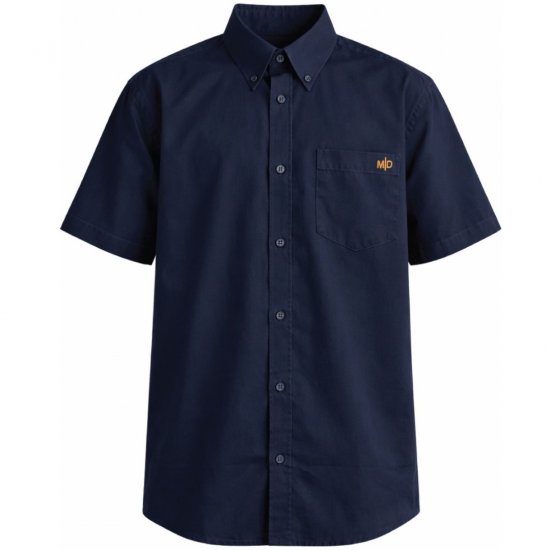 Motley Denim Zagreb Camisa de Manga Corta Azul Marino - Camisas - Camisas 2XL-10XL