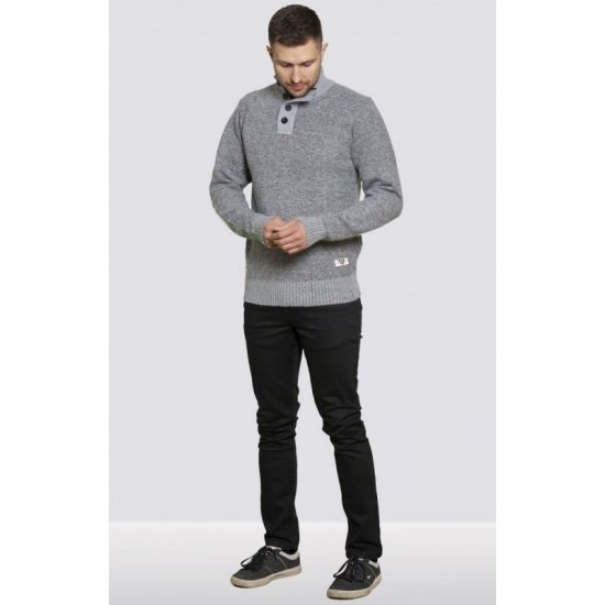 D555 Zane Sweater Grey - Sudaderas - Sudaderas 2XL-12XL