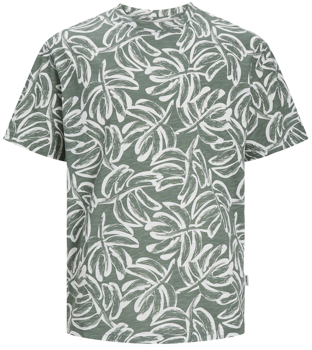 JACK & JONES JORLAFAYETTE Branding Tee SS Crew Jnr, Bianco, 128 cm