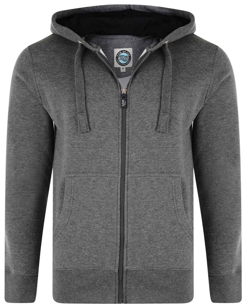 Sudadera Con Capucha En Talla Grande Kam Jeans 7049 Cut & Saw Sleeve Hoodie Black